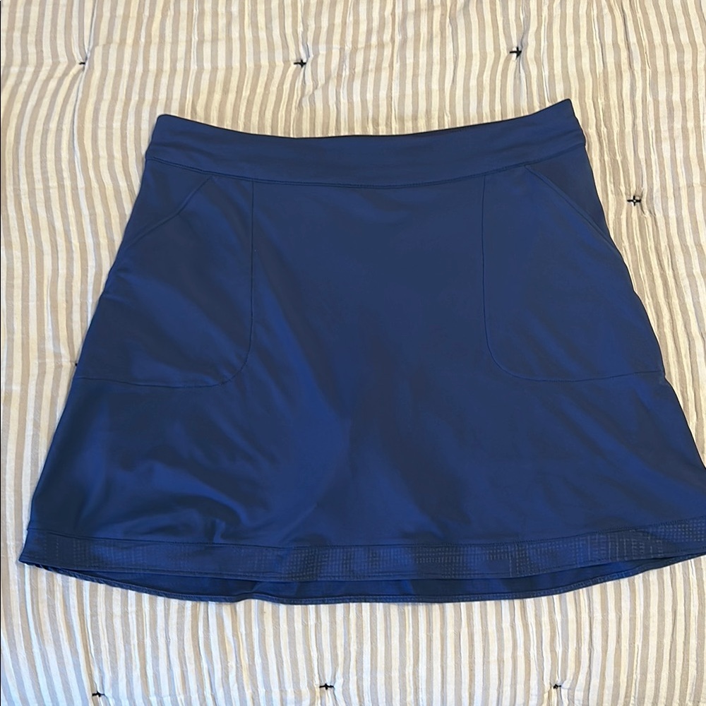 Peter Millar Blue Golf Performance Skort